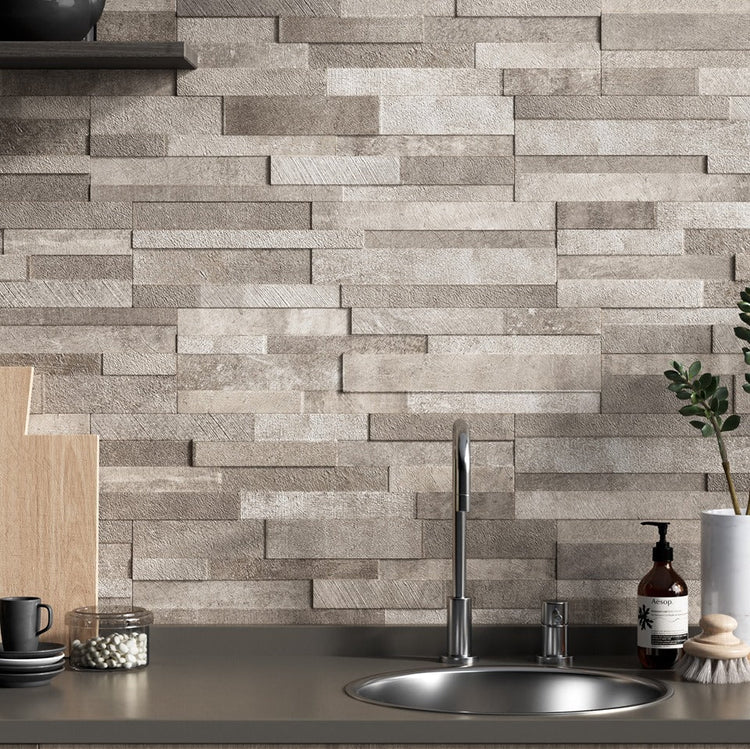 How to Lay 3D Volcano Porcelain Walling – Stone Zone & Landscaping Supplies