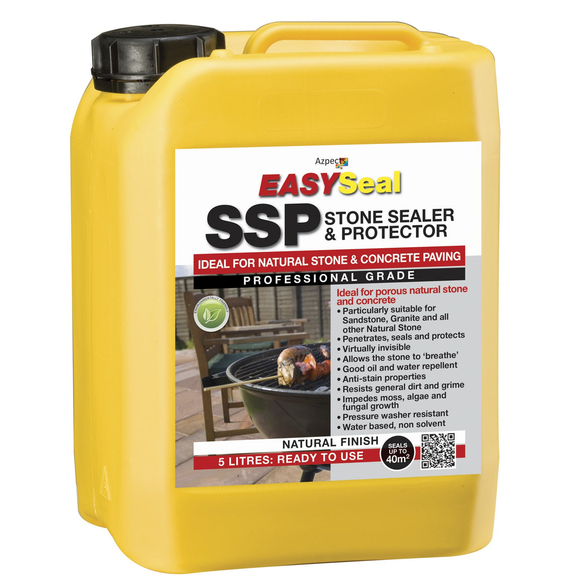 Azpects EasySeal Stone Sealer & Protector, 5L – Stone Zone ...