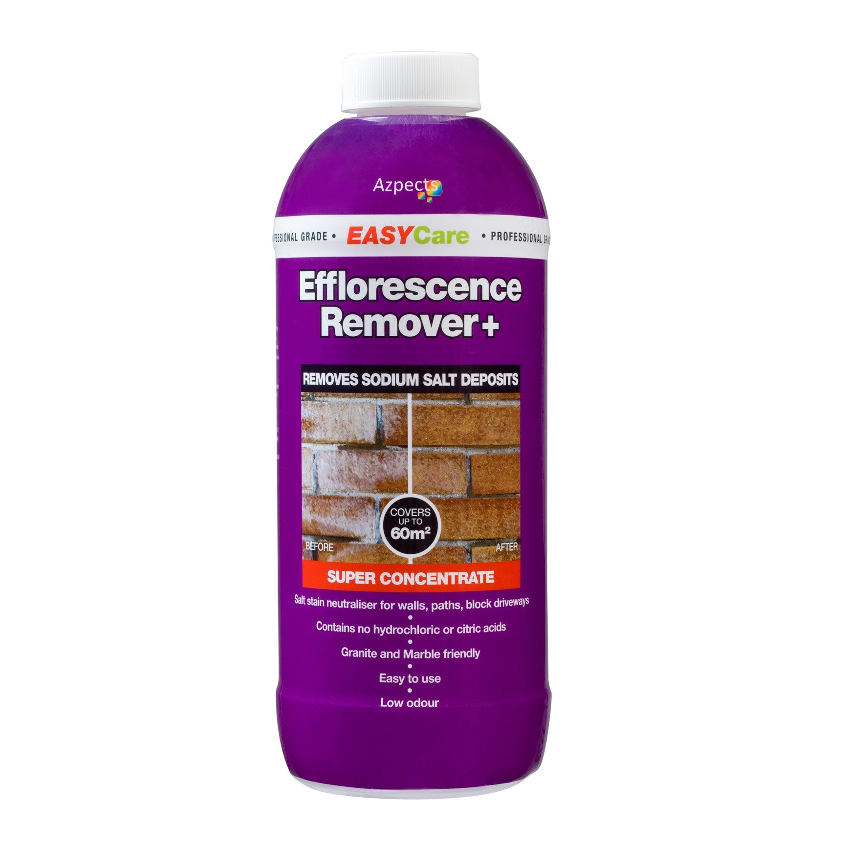 Azpects Store Azpects Easy Efflorescence Remover 1L – Stone Zone & Landscaping Supplies