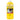 Yellow bottle of grout residue remover with white cap on a white background