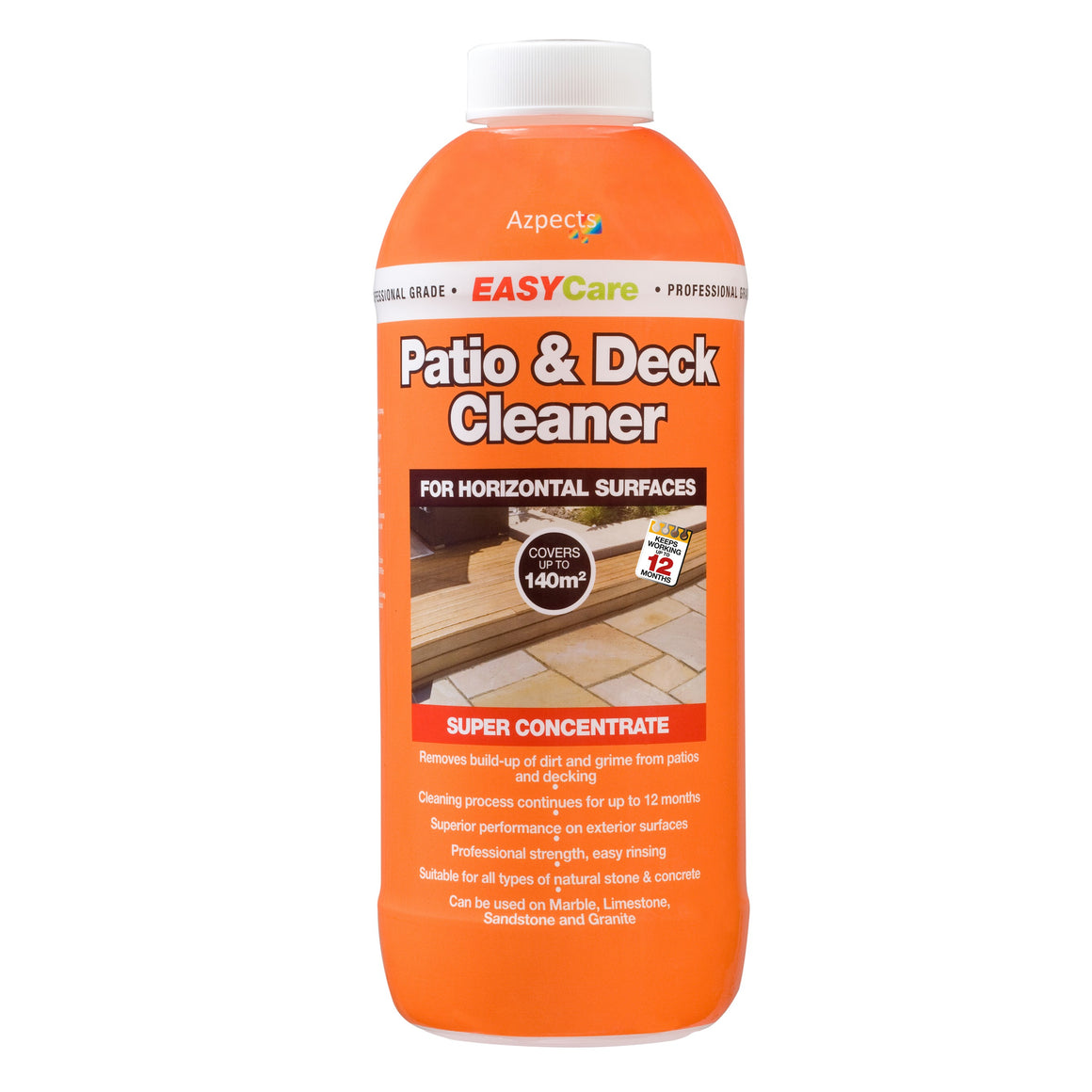 Azpects Easy Patio & Deck Cleaner 1L – Stone Zone & Landscaping Supplies