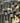 Stack of DISCOUNTED Raj Sandstone Cobbles Setts, Various Sizes tiles on a wooden pallet