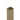 A close-up of a square wooden post or post cap showing the natural wood grain and end grain, isolated on a white background.