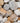Close-up of a pile of multicolored pebbles
