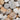 Close-up of a pile of multicolored pebbles