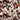 Multi Mix Chippings 8-11mm; blend of white, red and black natural stones