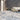 spectrum tiles grey marble tiled floor, wooden furniture, and brick wall.