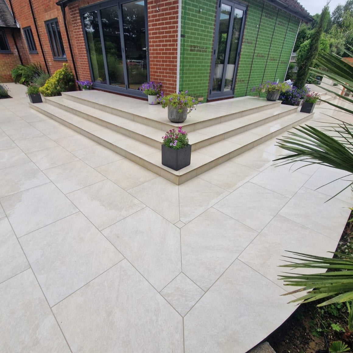 Sienna™ Quartz White Porcelain Paving – Stone Zone & Landscaping Supplies