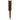 Brown metal stake with a pointed tip on a white background