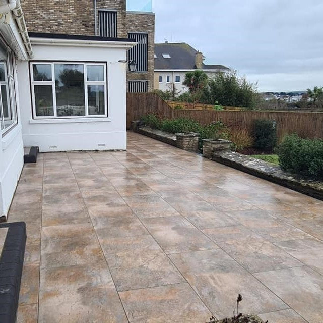 Burlington Rust Spectrum Burlington Rust Porcelain Paving – Stone Zone & Landscaping ...