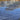Blue tiles with reflective surface, outdoor setting
