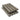 Stack of Wessex® Verde Slatted SG Composite Cladding, Antique on a white background