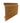 Wessex® Verde Traditional Cladding Board, Teak with a wavy texture on a white background