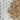 Hexagonal core drive grid with small golden gravel stones in between