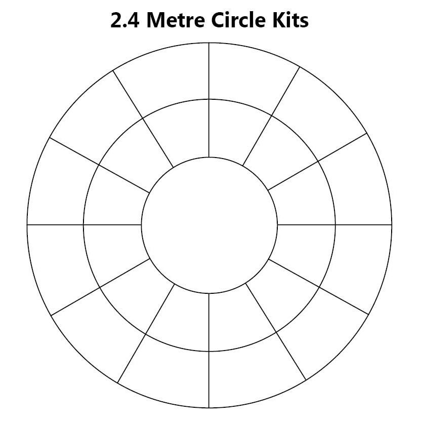 Buff Blend Rippon Sandstone Circle Kit | Stone Zone & Landscaping Supplies