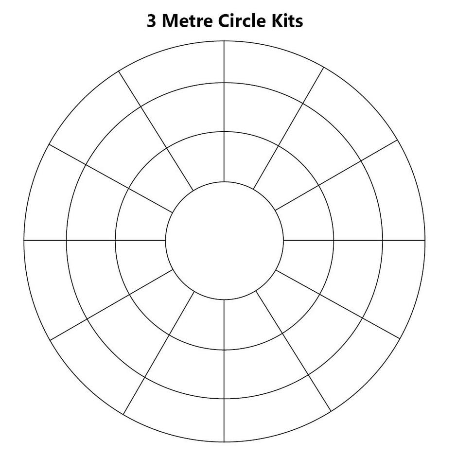 Fernlea Raj Green Sandstone Circle Kit | Stone Zone & Landscaping Supplies