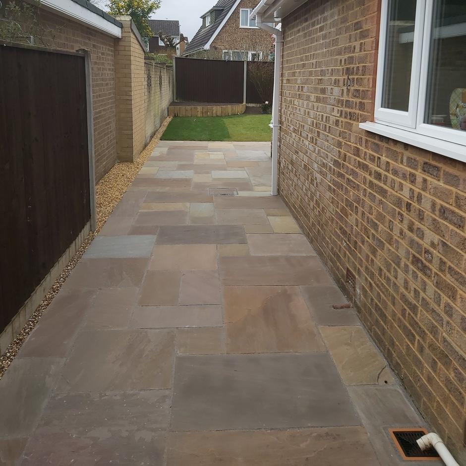 Fernlea Raj Green Sandstone Paving | Stone Zone & Landscaping Supplies