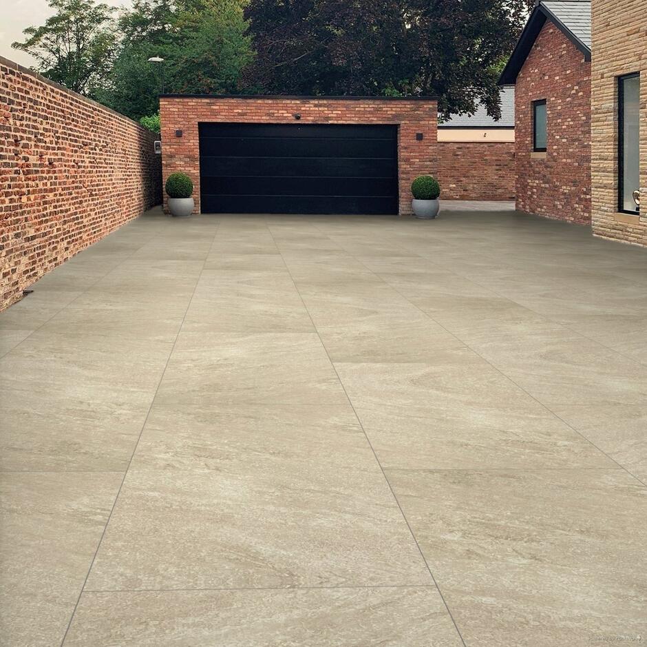 Dakota Beige Porcelain Paving 