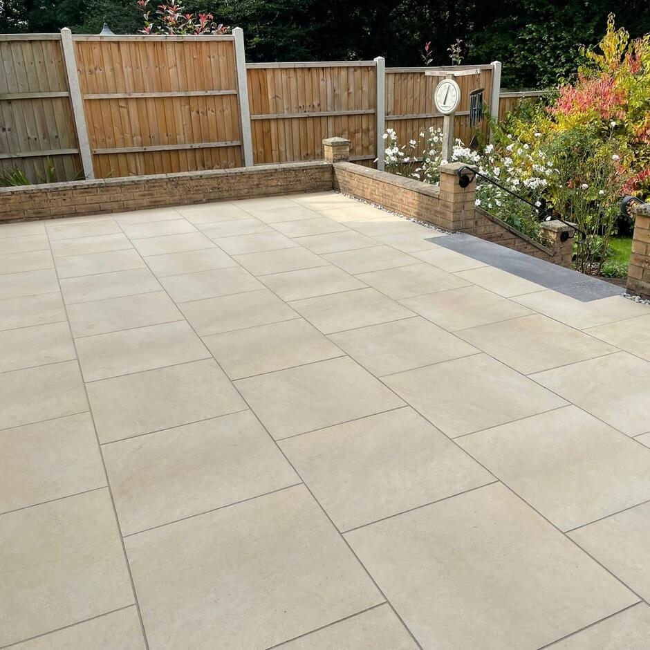 Sienna™ Cappuccino Porcelain Paving | Stone Zone & Landscaping Supplies