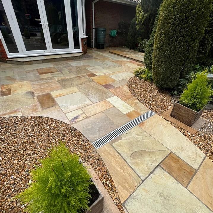 Golden Fossil Sandstone Paving | Stone Zone & Landscaping Supplies