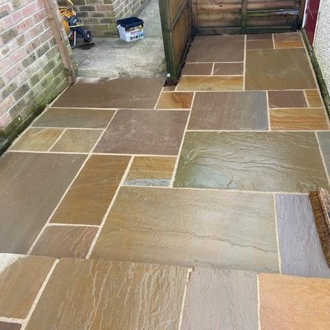 Fernlea Raj Green Sandstone Paving | Stone Zone & Landscaping Supplies