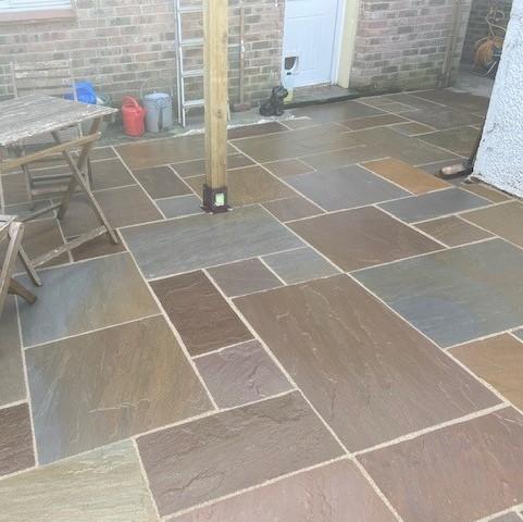 Fernlea Raj Green Sandstone Paving | Stone Zone & Landscaping Supplies